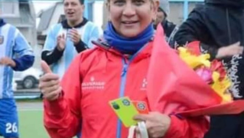 Miriam, la primera mujer árbitro de Ushuaia, declarada “Ciudadana Ilustre”